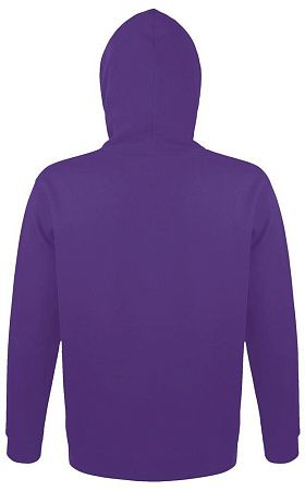 Толстовка с капюшоном Snake 280, темно-фиолетовая, размер S