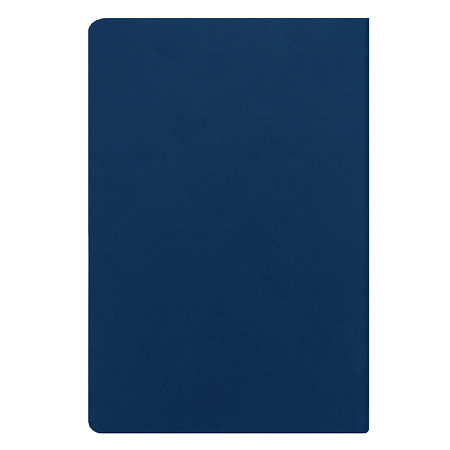Ежедневник Flexy Soft А5, темно-синий, недатированный, в гибкой обложке