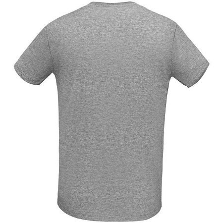 Футболка мужская NosoRock, серый меланж, размер S