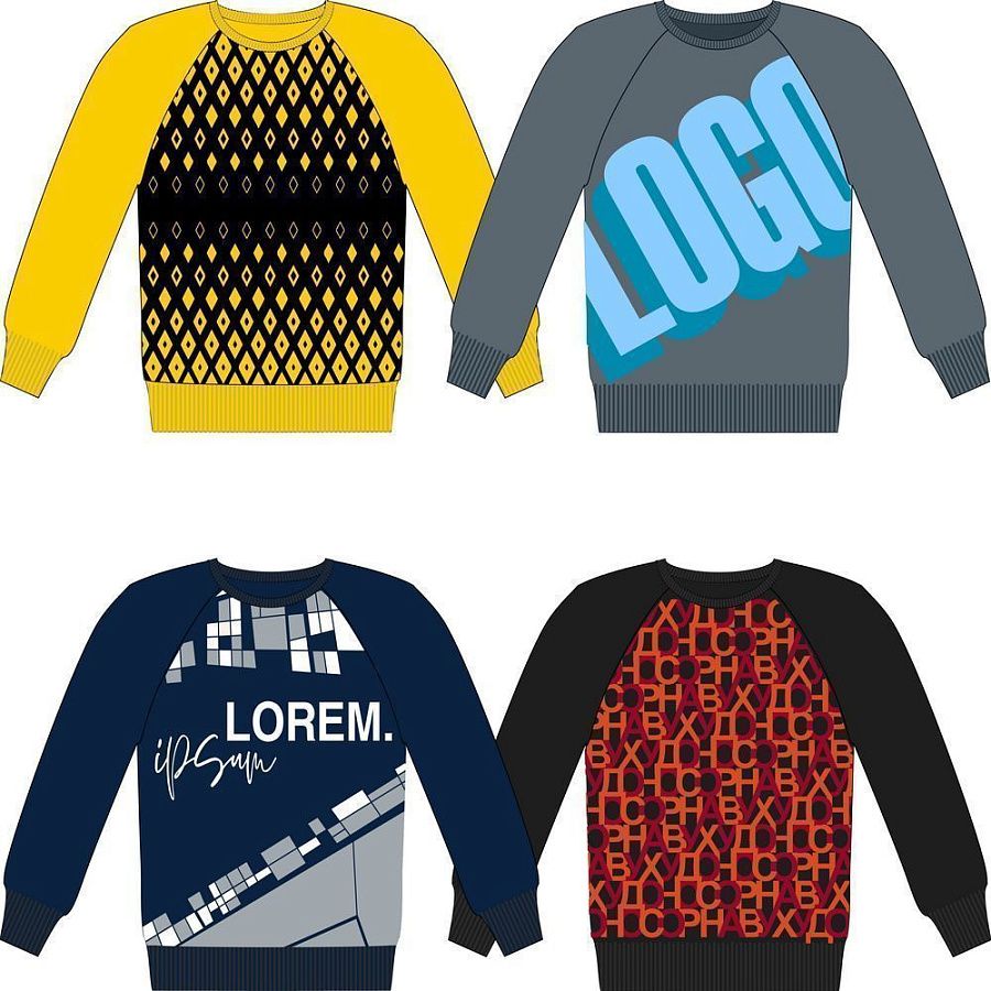 Джемпер на заказ Tricksy Net Reglan, акрил, размер S