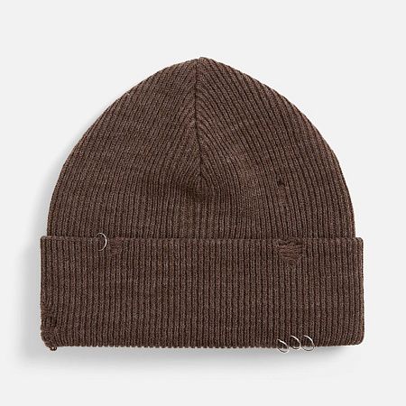 Шапка Ribelle, коричневый меланж