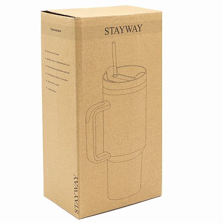 Термокружка Stayway, чёрный