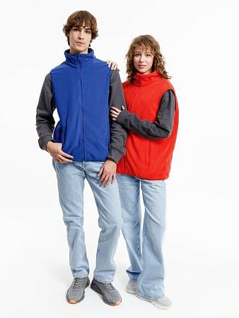 Жилет флисовый унисекс Nesse, красный, размер M/L