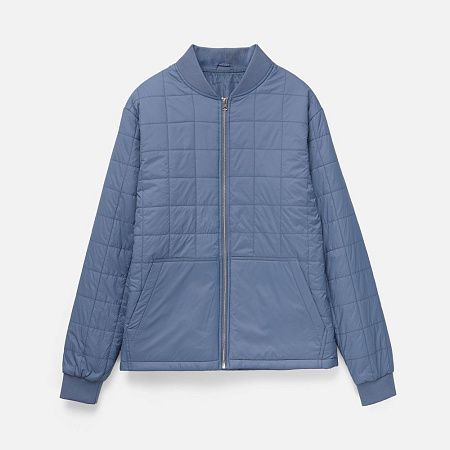 Куртка унисекс Warmbridge, синяя (джинс), размер S