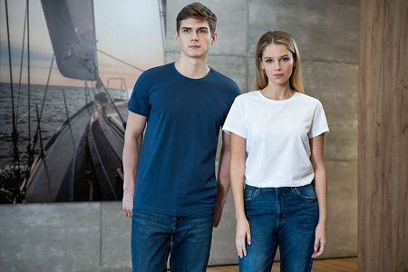 Футболка женская Ladies American U, черная, размер S