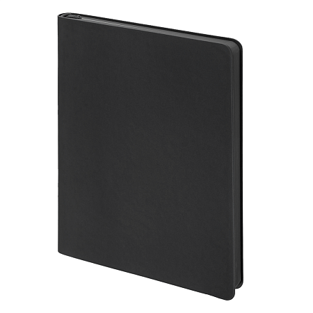 Еженедельник Urban Soft Touch Latte  A4, черный, недатированный, в полугибкой обложке