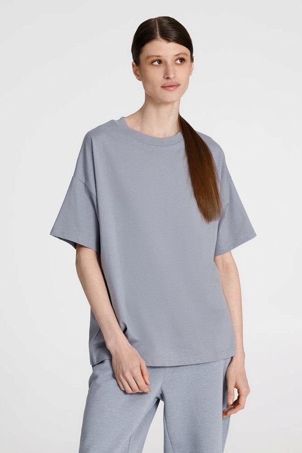 Футболка унисекс оверсайз T3, черная под нанесение