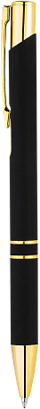 Ручка KOSKO SOFT GOLD Черная 1029.08