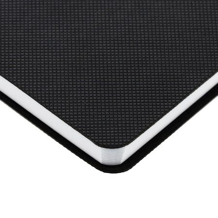 Ежедневник Knit, недатированный, черный