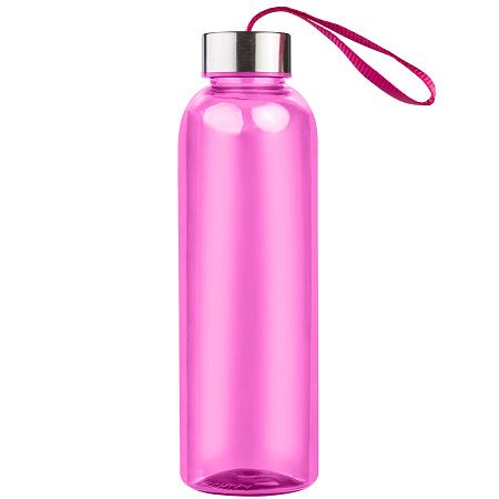 Бутылка для воды VERONA PET COLOR 550мл Розовая с розовым 6261.10