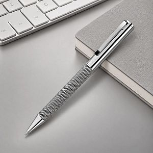 Ручка металлическая шариковая из сетки «MESH»