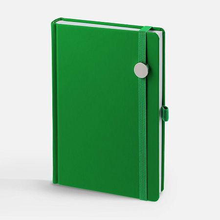 Ежедневник Favor Metal, недатированный, ярко-зеленый