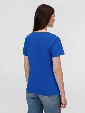 Футболка женская E150, ярко-синяя, размер XS