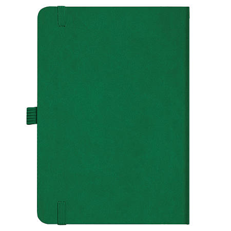 Блокнот Forest  Alfa Polo Latte А5, недатированный, в твердой обложке, с резинкой и петлей для ручки, зеленый