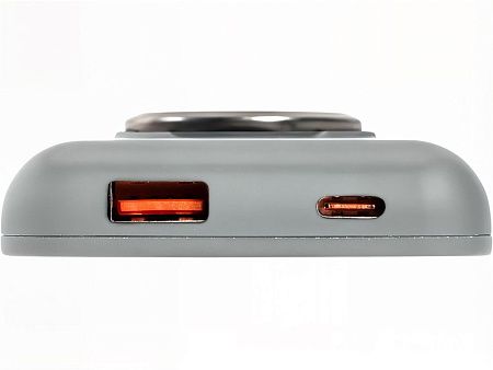 Магнитный беспроводной внешний аккумулятор с быстрой зарядкой QC/PD 20 Вт «MagnetIQ», 5000 mAh
