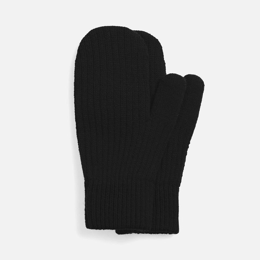 Варежки HappyGo, черные, размер L/XL