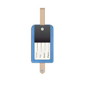 Бирка на чемодан Country. Под заказ