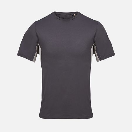 Футболка спортивная унисекс Storm, серая, размер XS