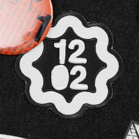 Шеврон из габардина Gabo M, белый