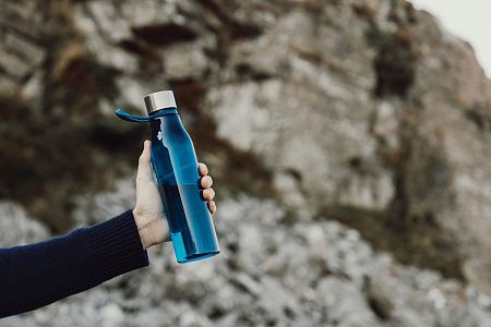 Бутылка для воды VINGA Lean из rPET RCS, 800 мл