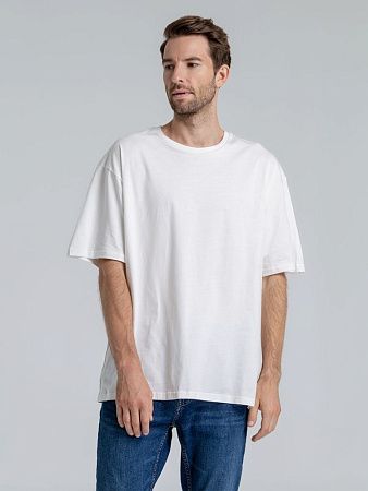 Футболка оверсайз «Чистая соль», молочно-белая, размер 44-46