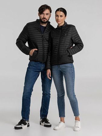 Куртка с подогревом Thermalli Meribell, черная, размер S