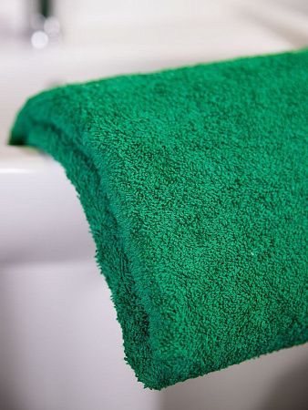 Полотенце Odelle, большое, зеленое