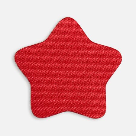 Наклейка тканевая Lunga Bial, M, красная