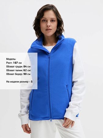 Жилет флисовый унисекс Ben Mac, синий, размер S