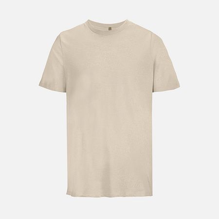 Футболка унисекс Legend, бежевая (льняная), размер XS