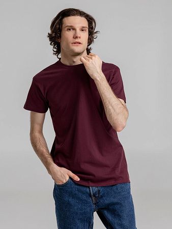 Футболка Imperial 190, бордовая, размер L