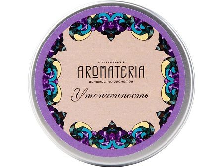 Набор: платок «Каменный цветок» и свеча «Утонченность»