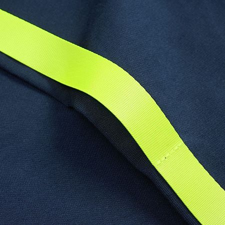 Футболка оверсайз с двойным рукавом Kosmos, темно-синяя, размер XS/S