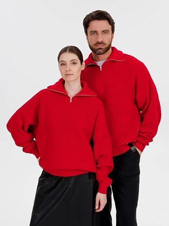 Джемпер Siluetti Birne, красный, размер L/XL