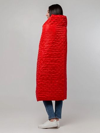 Плед-пончо для пикника SnapCoat, красный