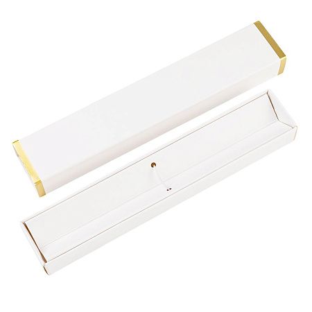 Ручка Espada в коробке Cradle белой с позолотой, синяя