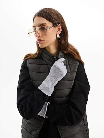 Перчатки Alpine, удлиненные, серые