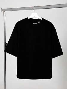 Футболка оверсайз унисекс Kosmos 2.0, светло-серая под нанесение