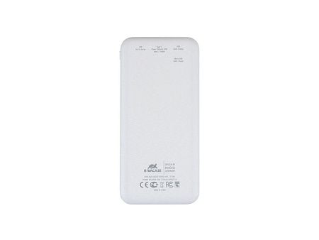 Внешний аккумулятор с дисплеем, 10000 mAh