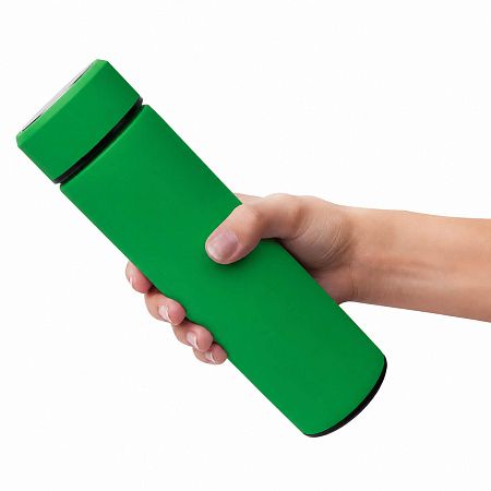 Термос EVANS SOFT 420мл. Зеленый 6200.02