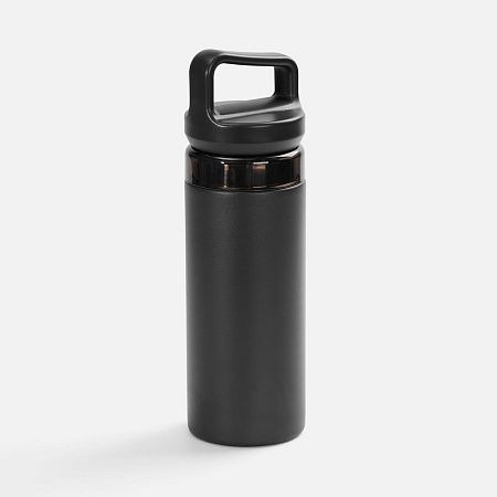 Термостакан Leval с ситечком, черный