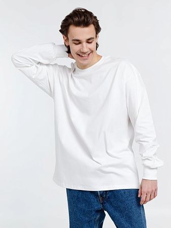 Футболка оверсайз унисекс City Sapiens, молочно-белая, размер XL