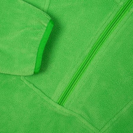 Анорак флисовый унисекс Fliska, зеленое яблоко, размер XL/2XL