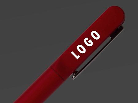 Ручка шариковая металлическая «Illuminata» со светящимся логотипом