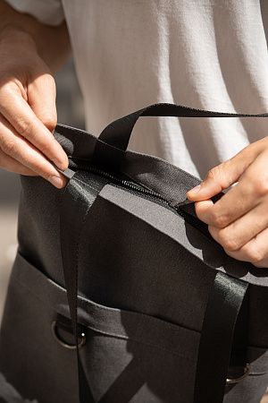 Шоппер Superbag ZIP, с двумя карманами и молнией