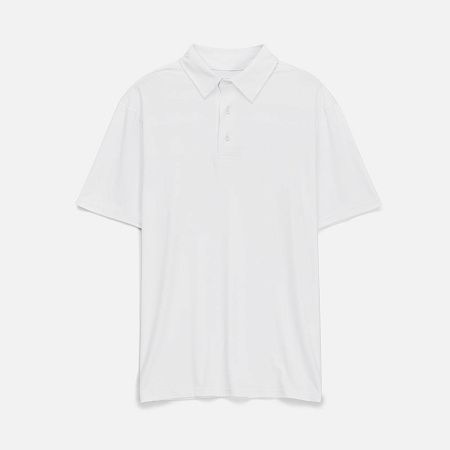 Рубашка поло унисекс Senti, белая, размер XL