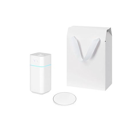 Подарочный набор Клауд НЕО, Аурис (Cloud NEO, Auris), белый (увлажнитель воздуха, зарядное устройство)