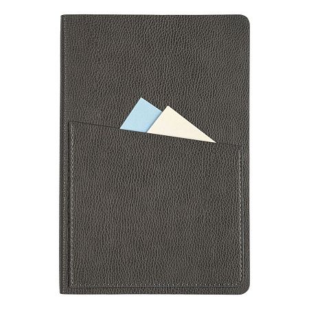 Ежедневник Flexy Smart Style Lafite A5, темно-серый, недатированный, в гибкой обложке
