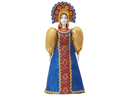 Подарочный набор: кукла фарфоровая, крем-мёд с лаймом и имбирем