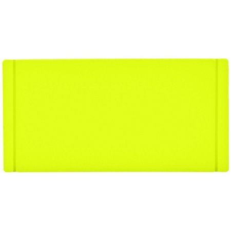 Лейбл из ПВХ Dzeta, XS, желтый неон